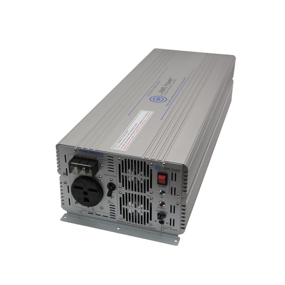 7 000 Watt Modified Sine Industrial Grade Inverter  48 Volt  