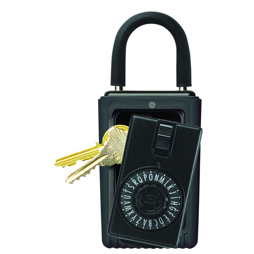 Kidde Portable 3Key Box with Spin Dial Combination Lock, Black000524