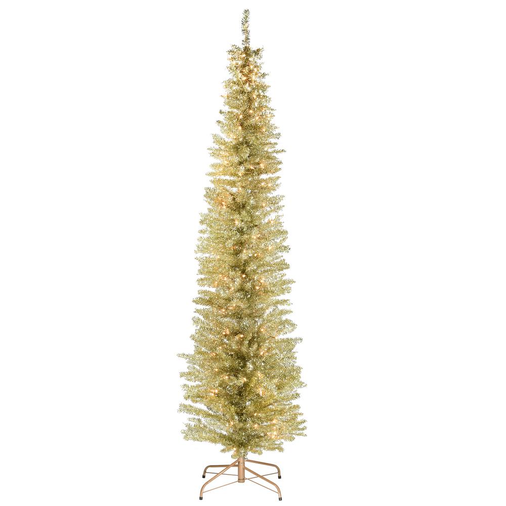 Gold Artificial Christmas Trees Christmas Trees The Home Depot