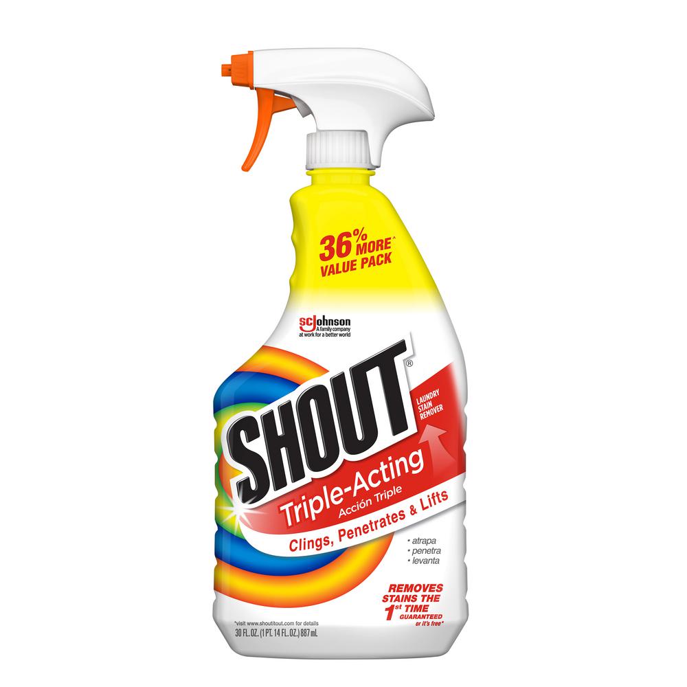 Shout 30 Fl Oz Triple Acting Stain Remover Spray