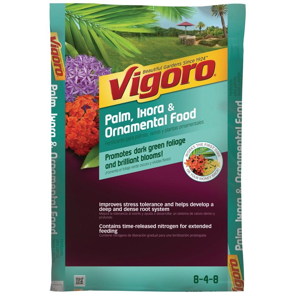 Vigoro 40 lb. Palm, Ixora and Ornamental Plant Food161138 The Home Depot