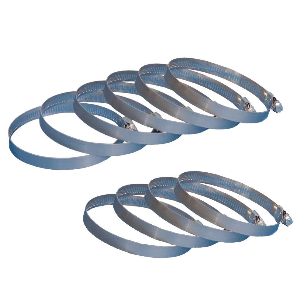 CertainTeed Vac-Matic 4 inch Band Clamp (10-Pack) by CertainTeed Vac-Matic