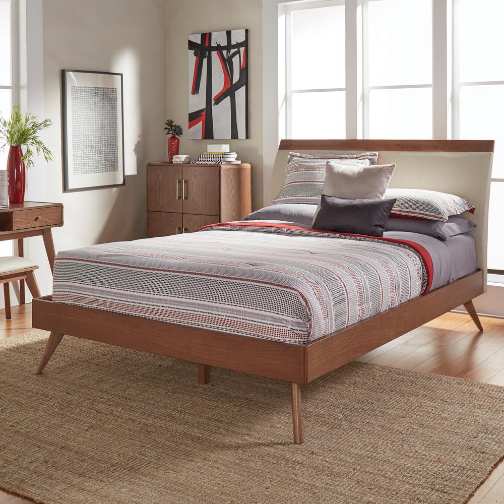 Homesullivan Holbrook Chestnut King Platform Bed 401915nk 1ekb The Holbrook Chestnut King Platform Bed