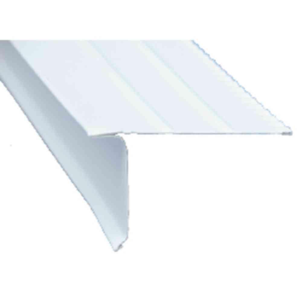 Unbranded 2.35 in. x 10 ft. S Drip Edge Flashing 80 White5511720120 The Home Depot