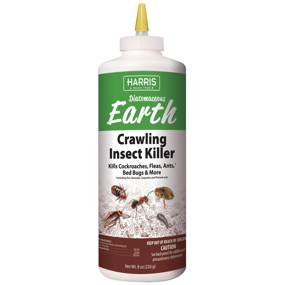 Harris 8 oz. Diatomaceous Earth Crawling Insect KillerDECRAWL8 The