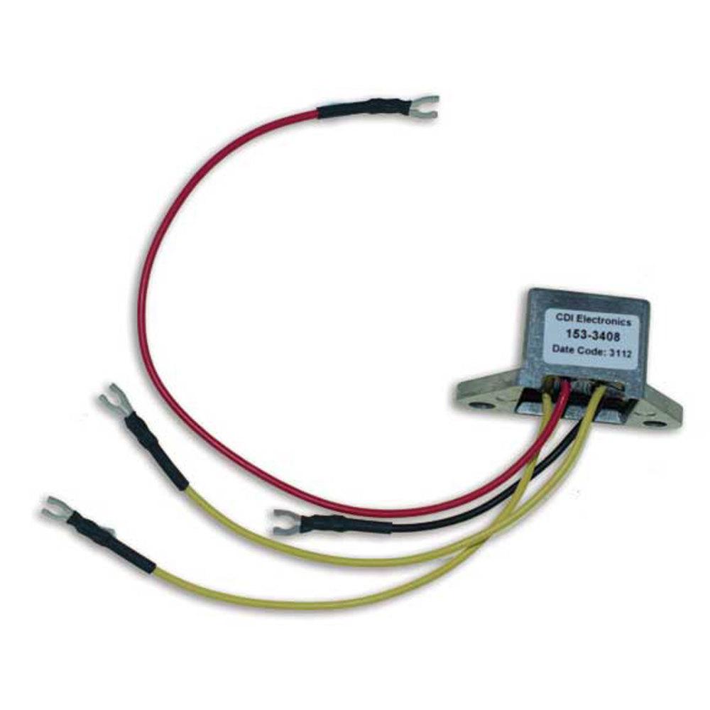 CDI Electronics Johnson/Evinrude Rectifier 2/3/4/6 Cyl (19692000)153