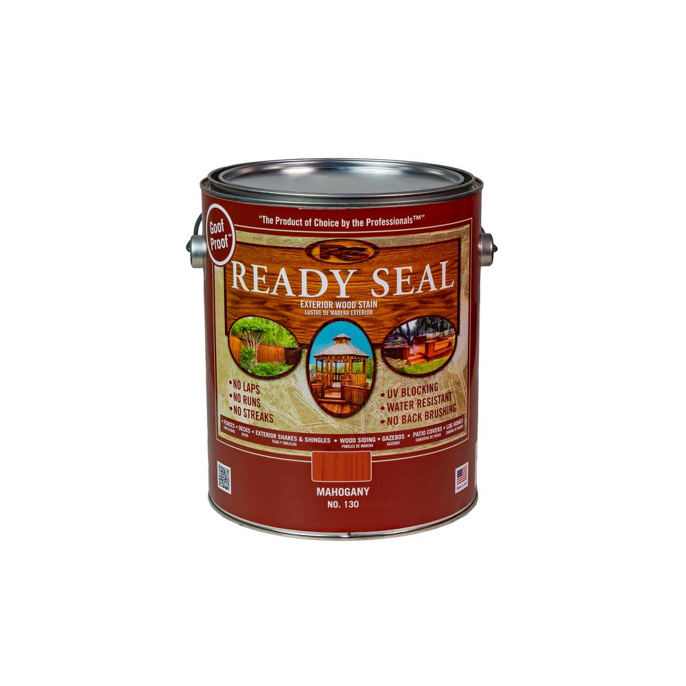 Ready Seal 1 Gal. Mahogany Exterior Wood Stain and Sealer