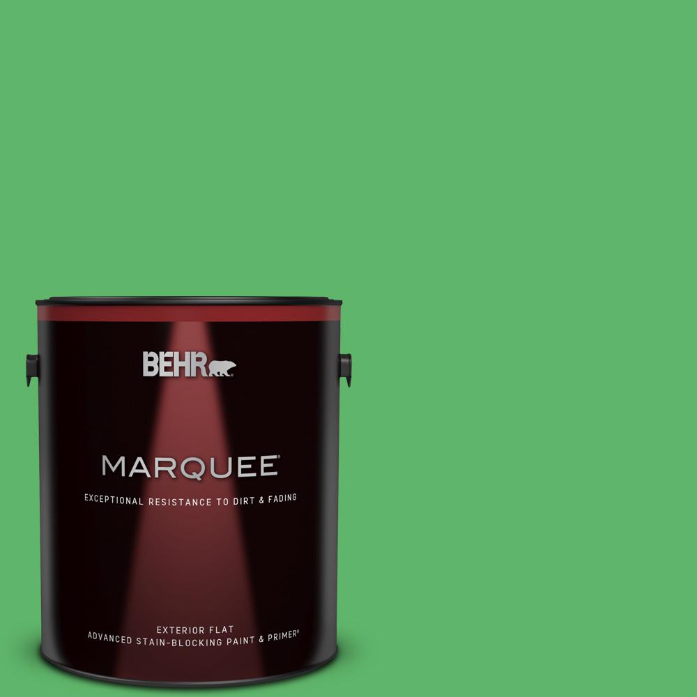 BEHR MARQUEE 1 gal. P3906 Lawn Party Flat Exterior Paint and Primer