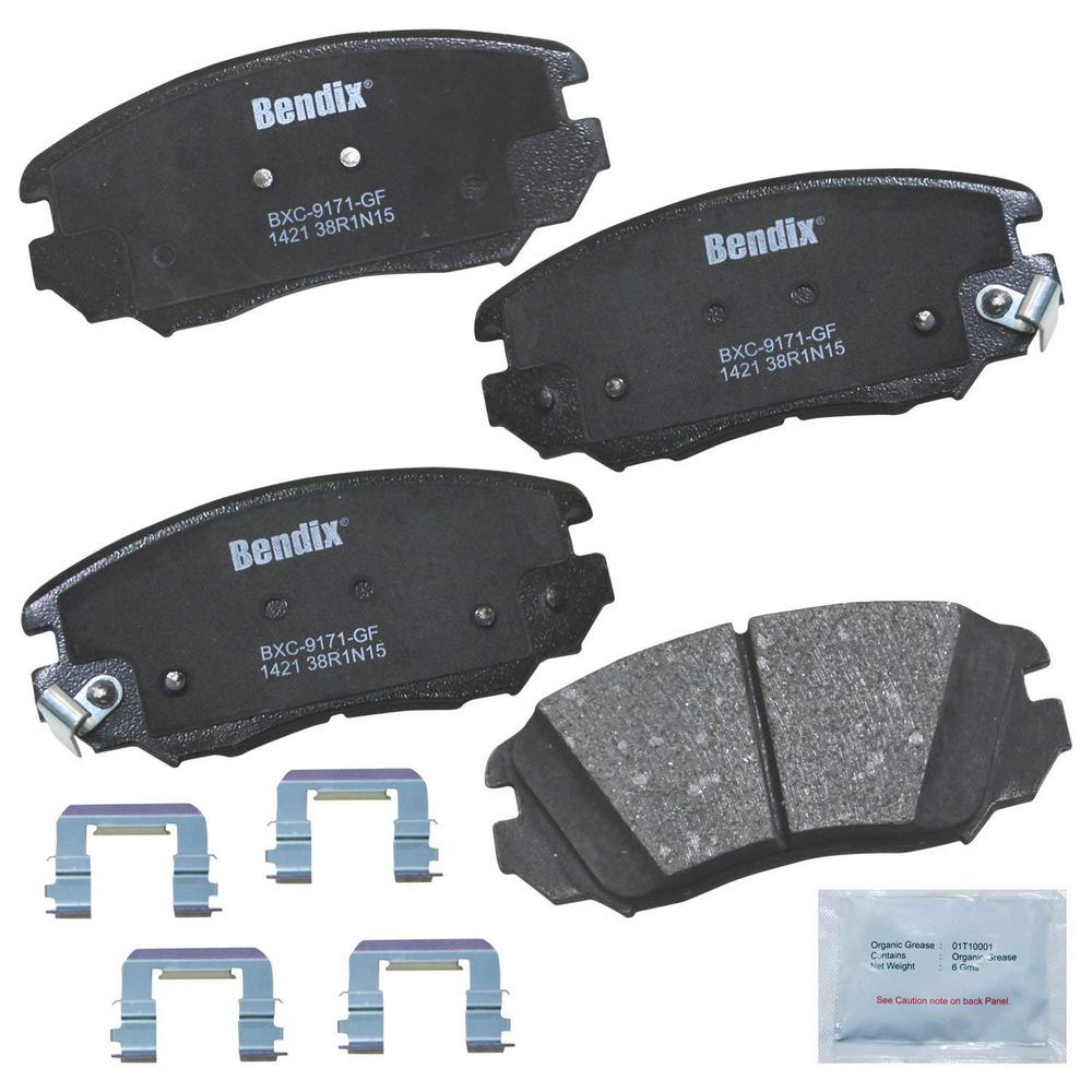 Bendix Bendix Premium Copper Free Ceramic BPR Disc Brake Pad - Front ...