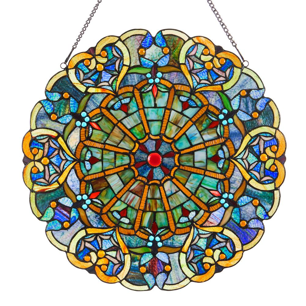 decorative stained glass window panels