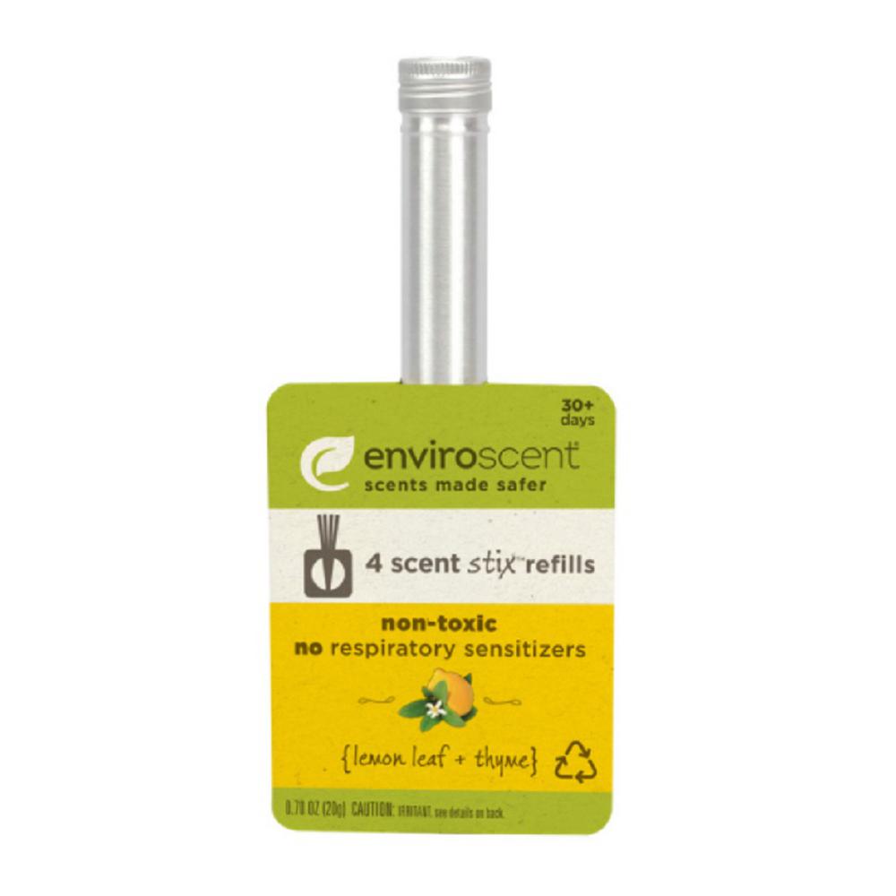 Enviroscent 8 oz. Lemon Leaf and Thyme Tall Air Freshener Room Spray (2