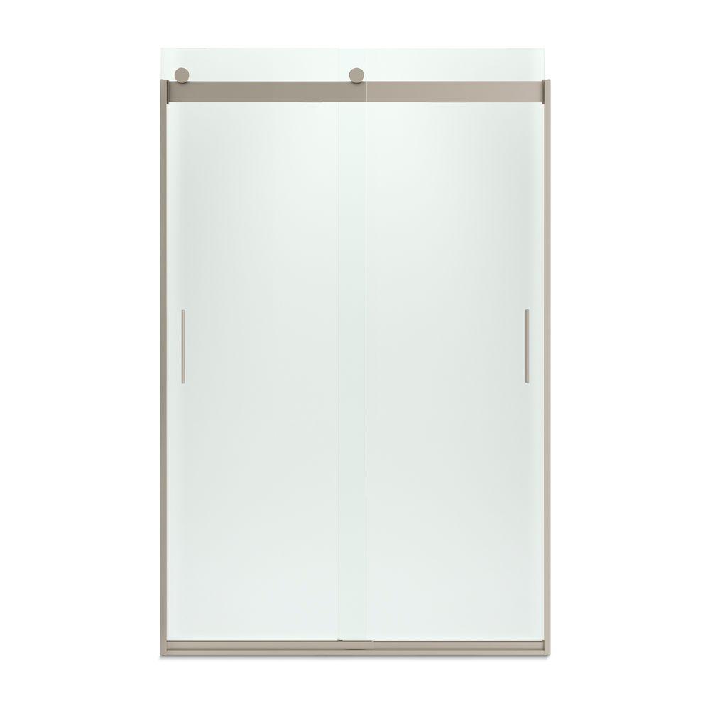 Kohler Levity 48 In X 74 In Semi Frameless Sliding Shower Door