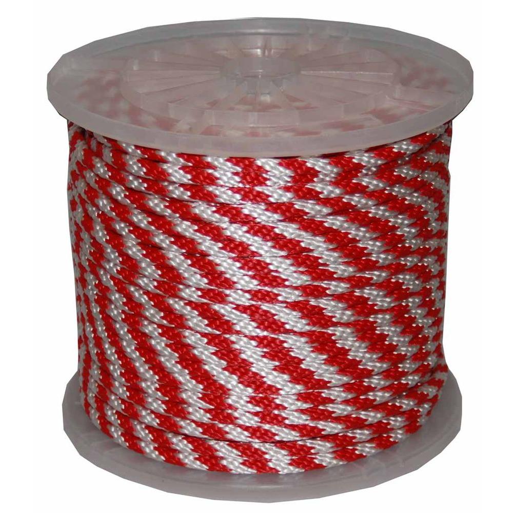 T.W. Evans Cordage 5/8 in. x 200 ft. Solid Braid Multi-Filament ...