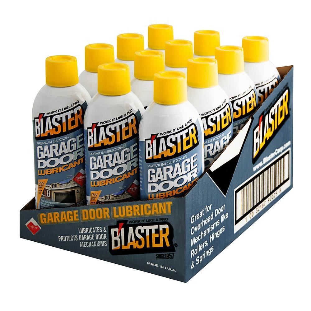 Blaster 9.3 oz. Premium Silicone Garage Door Lubricant (Case of 12)16GDL The Home Depot