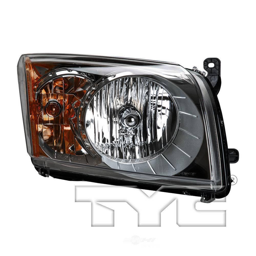 TYC Headlight Assembly 2007-2009 Dodge Caliber 1.8L-20-6787-00-1 - The