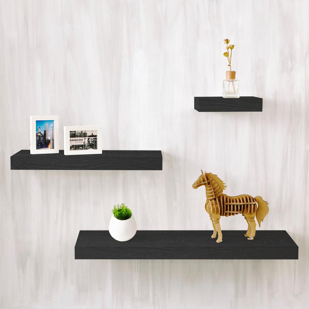 Way Basics Positano 36 In X 2 In Zboard Paperboard Wall Shelf