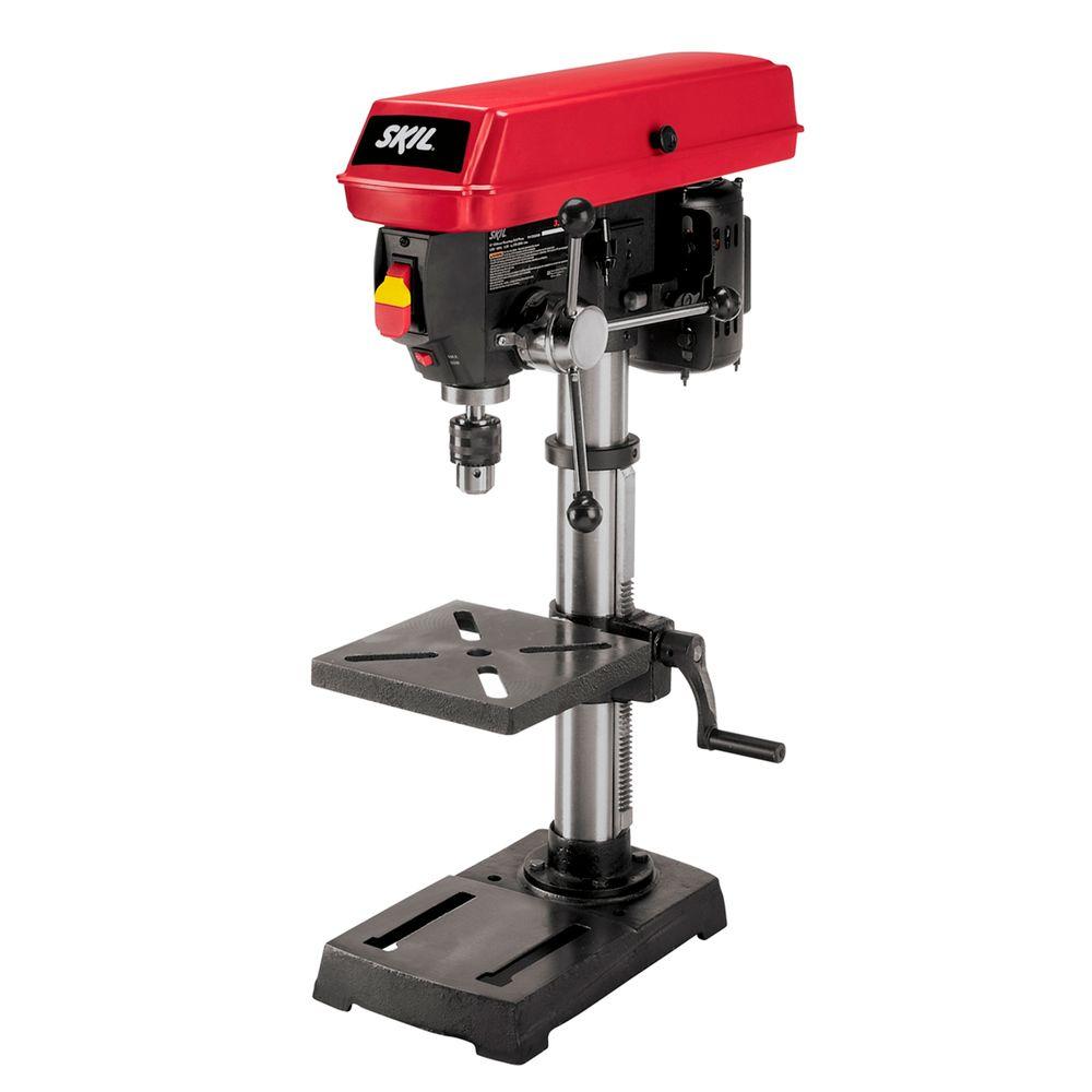 Skil 10 in. Portable Drill Press with BuiltIn Laser332001 The Home