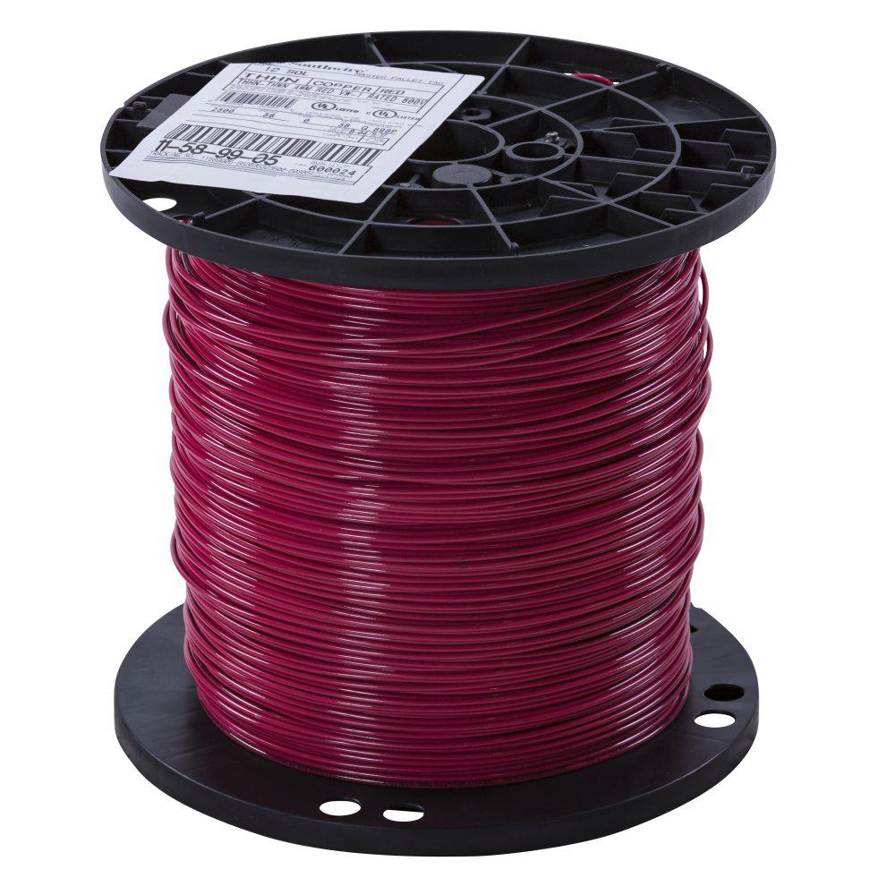 wire thhn 2500 solid ft southwire cu depot