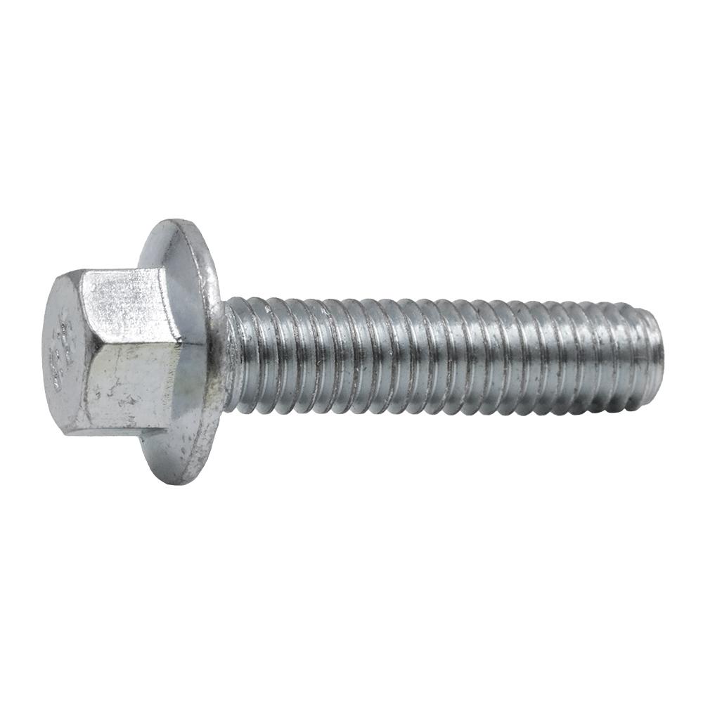 Everbilt M61.0 x 25 mm ZincPlated Steel Flange Bolt (2 per Bag
