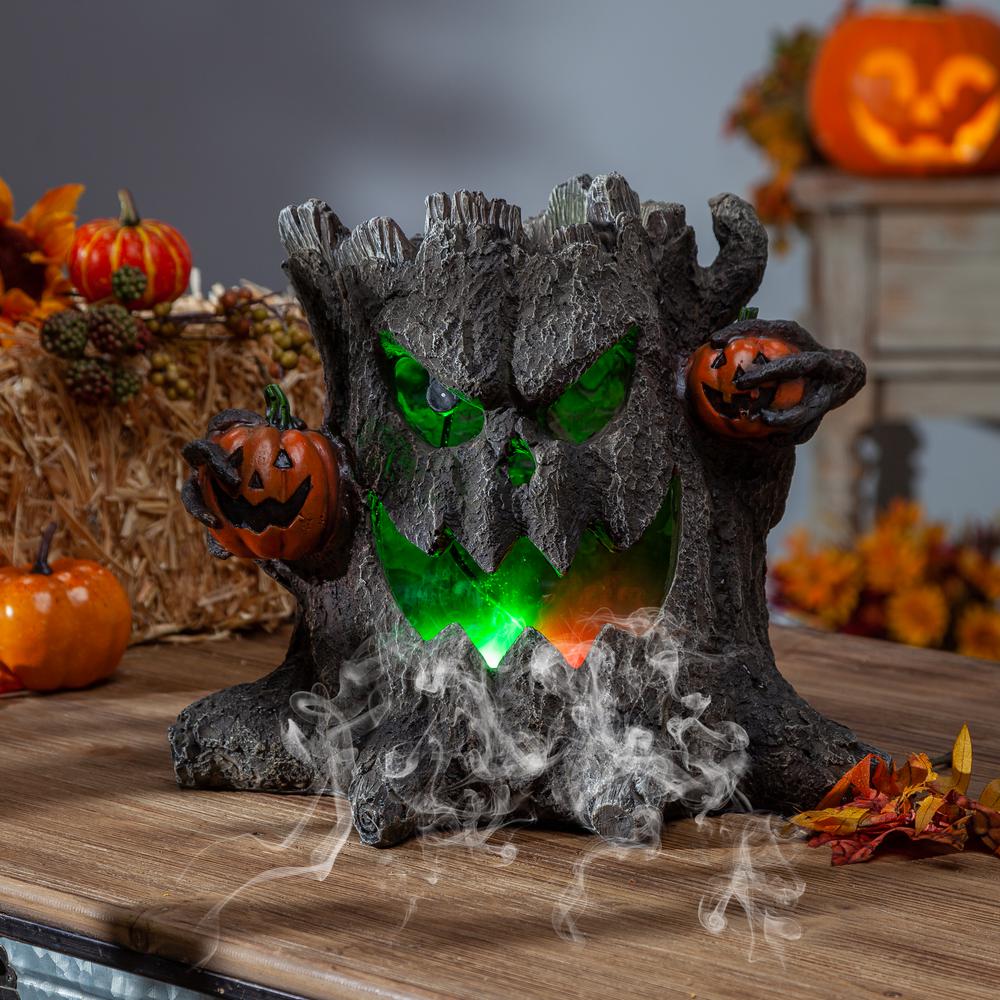 Gerson 12 4 In L Electric Smoking Haunted Tree Stump 2485140ec