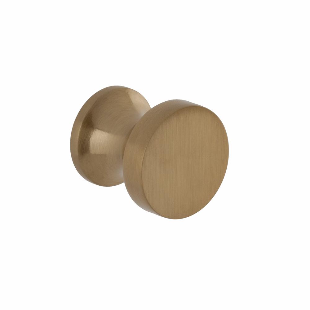 Sumner Street Home Hardware High Desert 1 In Satin Brass Round