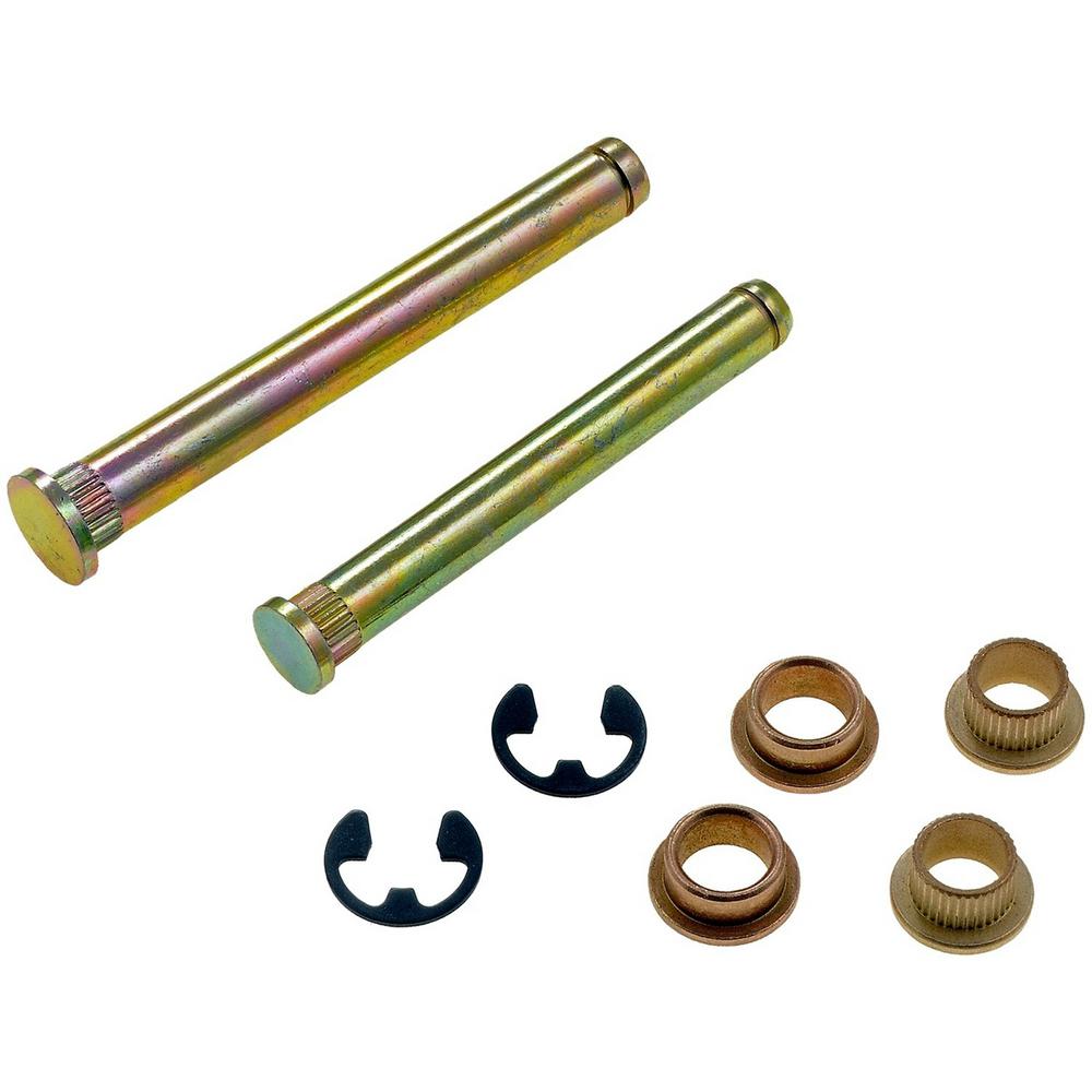HELP Door Hinge Pin And Bushing Kit 2 Pins, 4 Bushings And 2 Clip