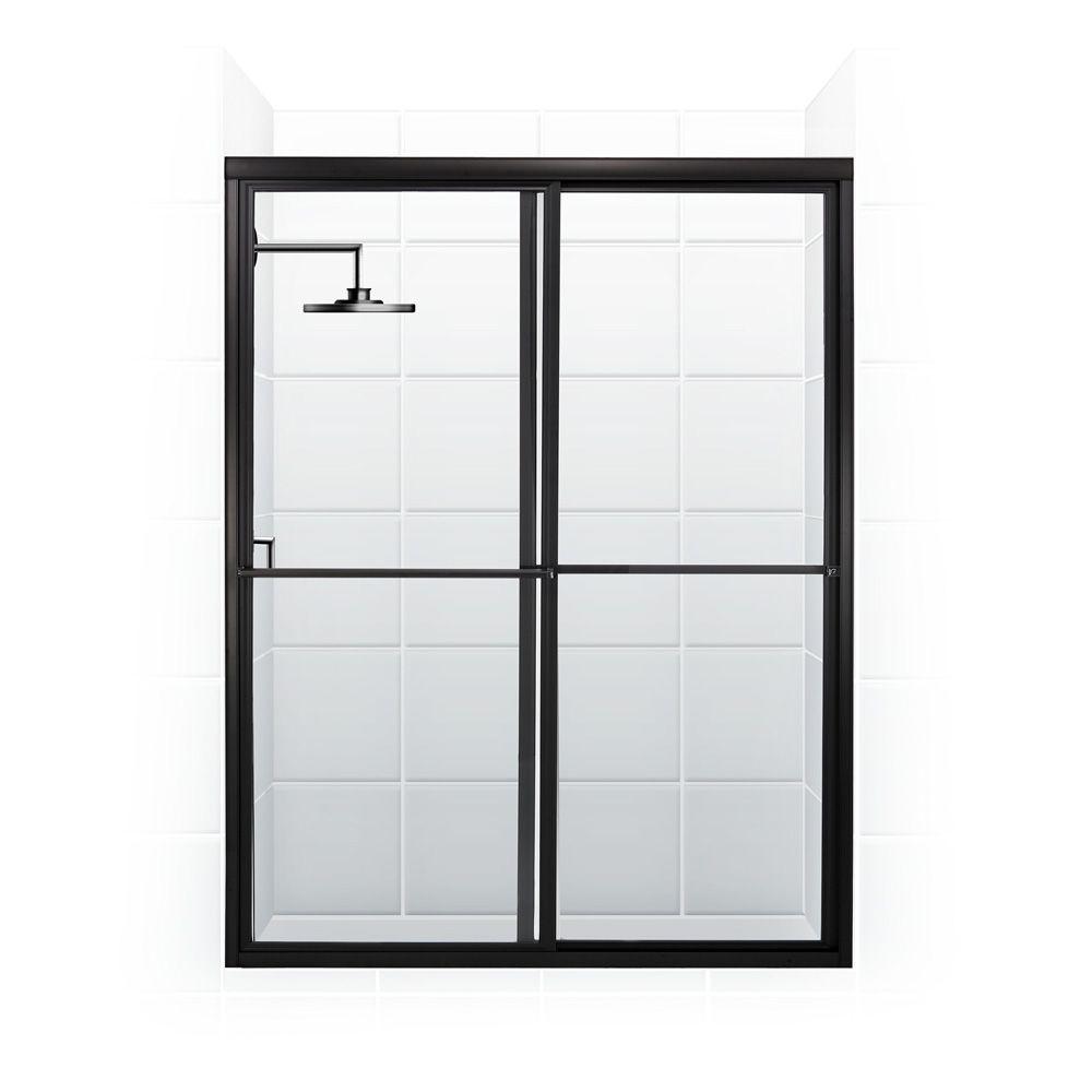 Coastal Shower Doors Newport Series 42 in. x 70 in. Framed Sliding