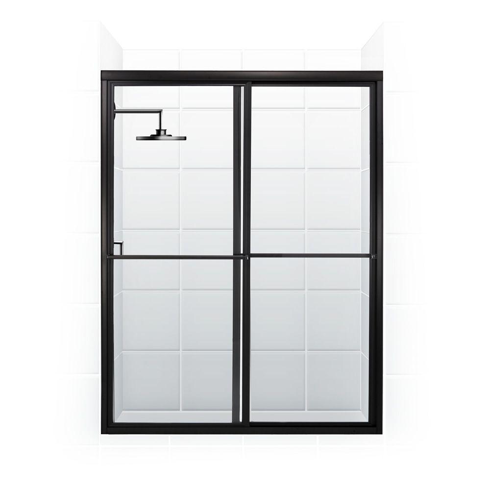 Coastal Shower Doors Newport Series 64 in. x 70 in. Framed Sliding