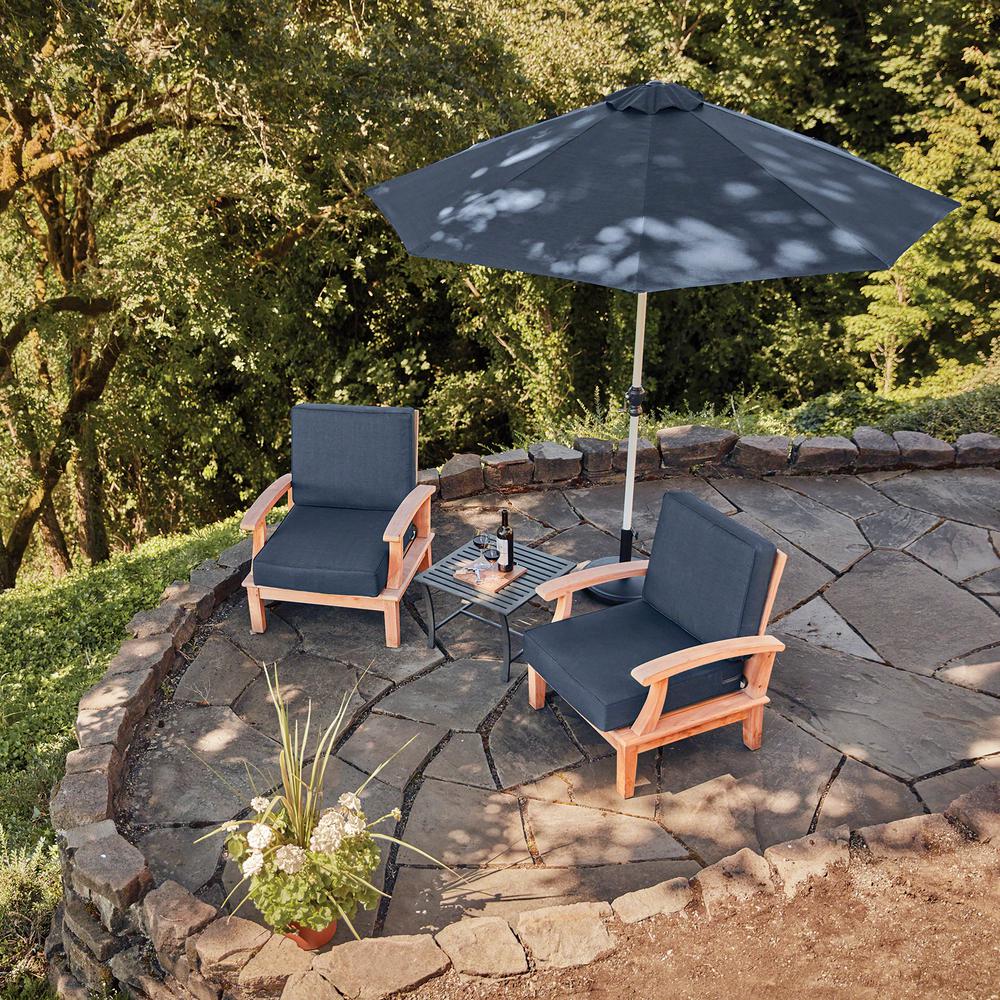 Sunbrella Patio Furniture Universal Tufted Chair Cushion 23 1/2 W X 19 D X 2 1/2