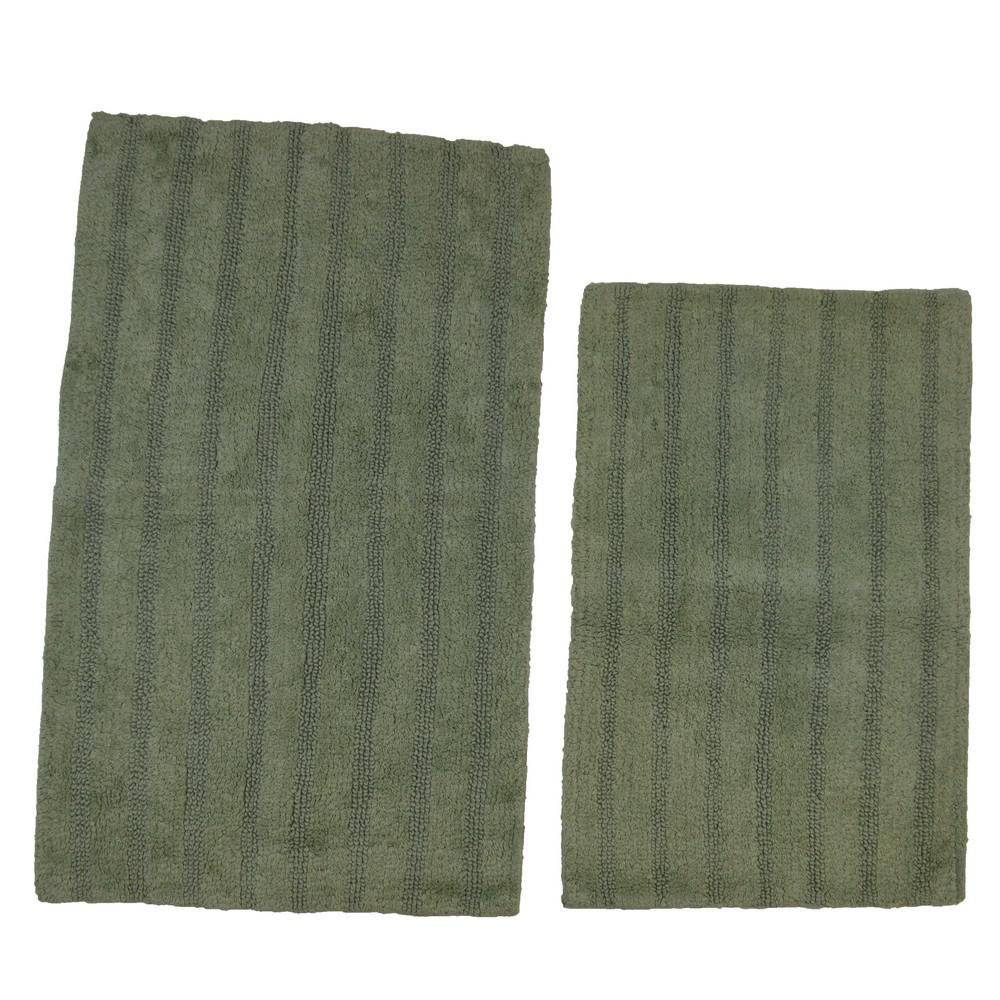 CASTLE HILL LONDON Light Sage 20 In X 30 In And 24 In X 40 In   Light Sage Castle Hill London Bath Mats 2024 Lin 2 Sag 64 1000 