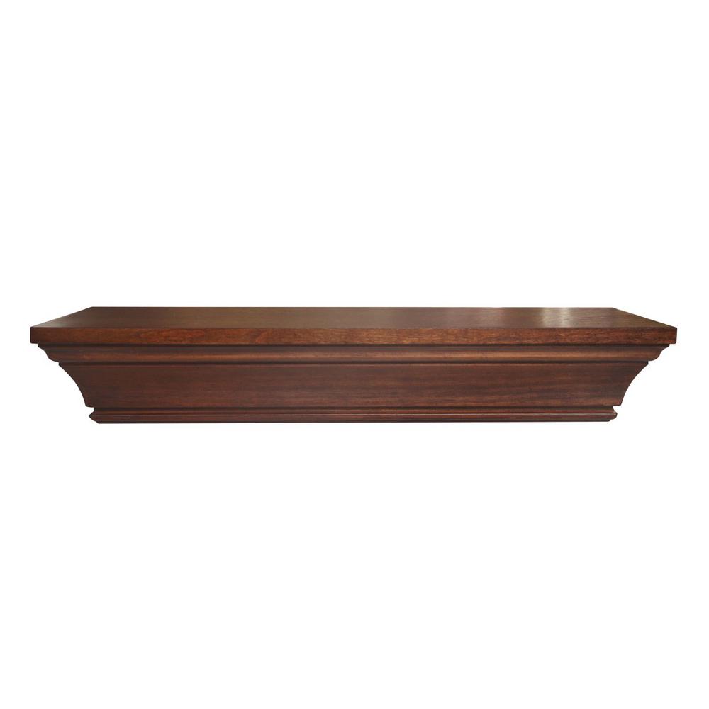 Usl Bradford 36 In W X 7 D Espresso Crown Molding Decorative