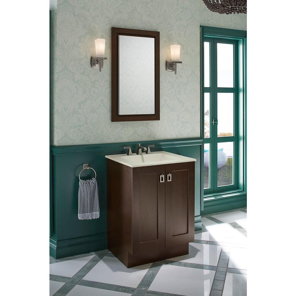 Kohler Verdera 15 In W X 30 In H Recessed Medicine Cabinet In Anodized Aluminum K 99001 Na The Home Depot