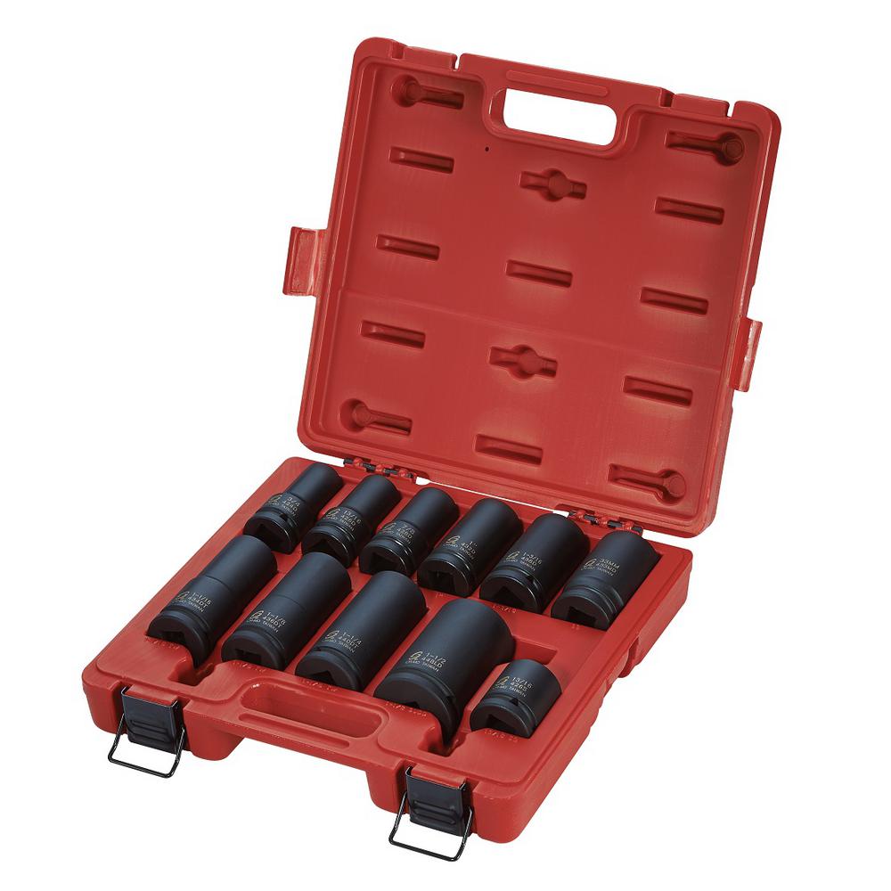 Sunex 3/4 in. Wheel Service Impact Socket Set (11Piece)SUN4632 The