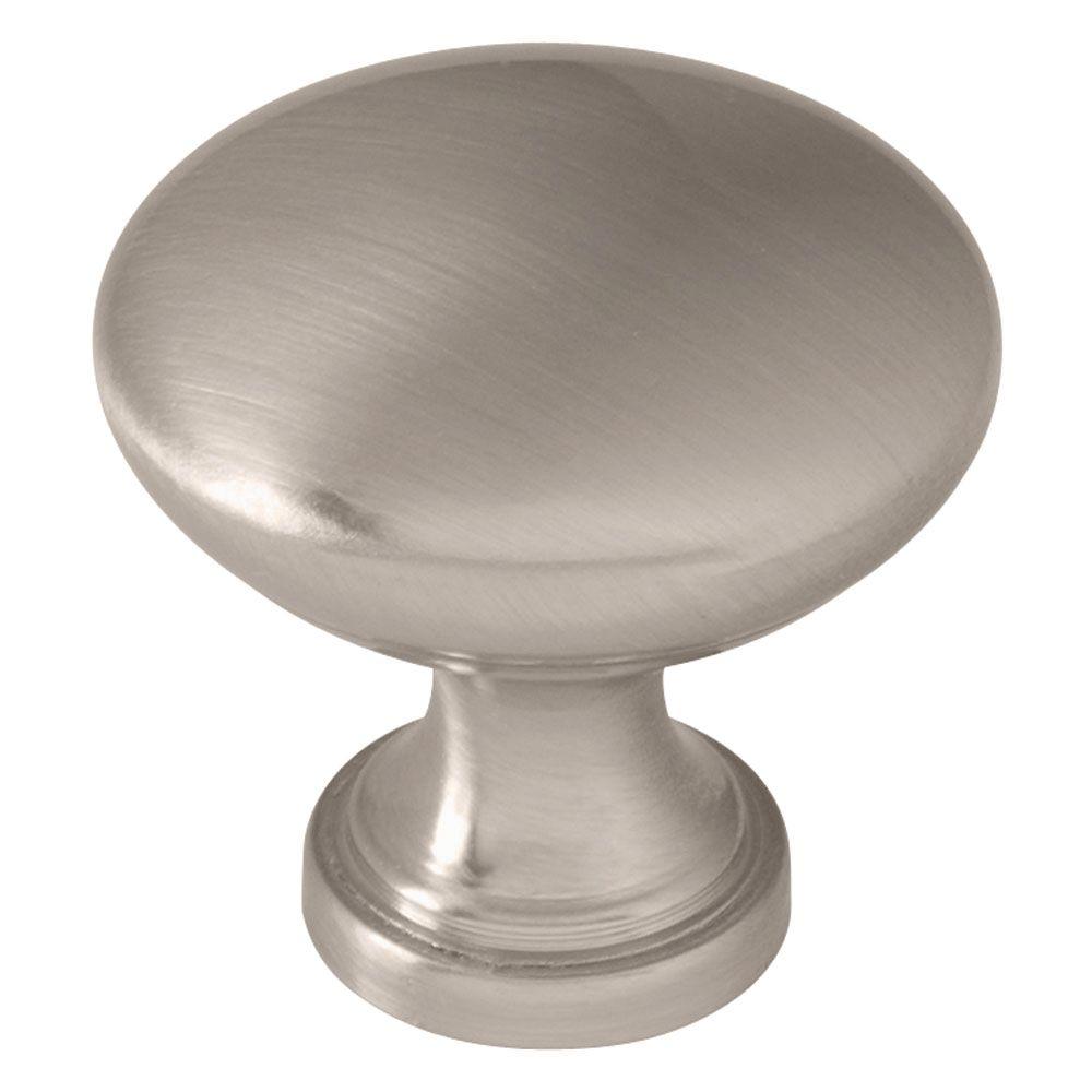 Liberty Classic Round 1 1 4 In 32mm Satin Nickel Hollow Cabinet