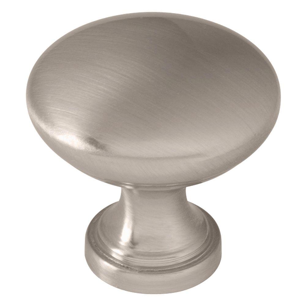50pc Contractor Pack Kitchen Cabinet Hardware Knobs kt915 Satin Nickel pull 1/"