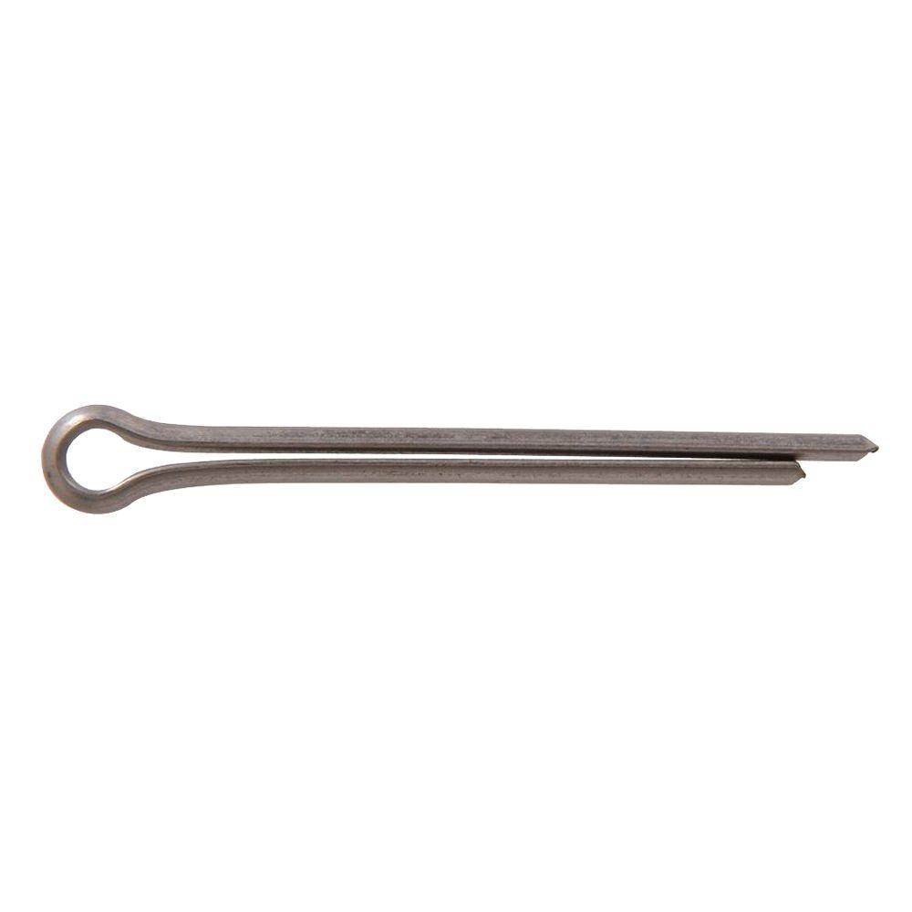 UPC 008236004878 product image for Hillman 3/16 in. x 2 in. Stainless Steel Cotter Pin (8-Pack), Metallics | upcitemdb.com