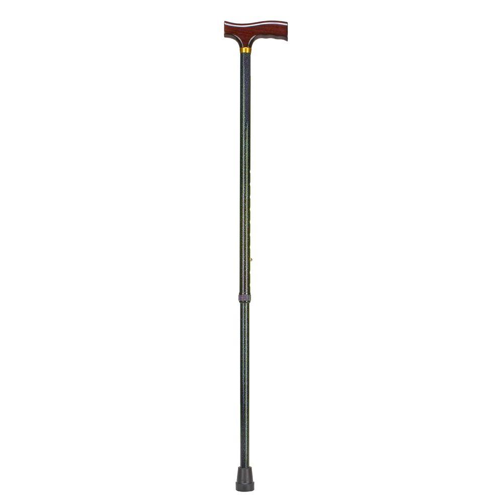 DMI Lightweight Adjustable Foot Cane with Derby Top in Patriotic502