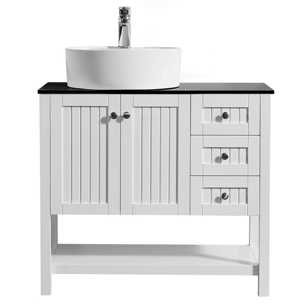 Vessel Bathroom Vanities Bath The Home Depot