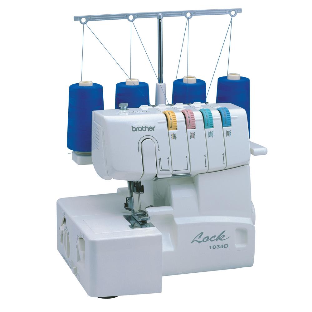 Brother Serger Sewing Machine with Easy Lay In Threading