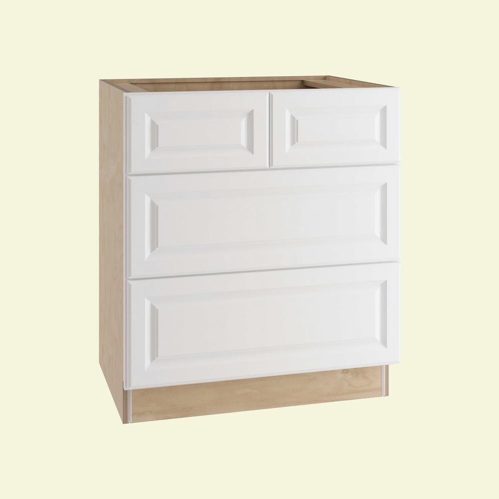 Arctic White Home Decorators Collection Assembled Kitchen Cabinets Bd36 Haw 64 1000 