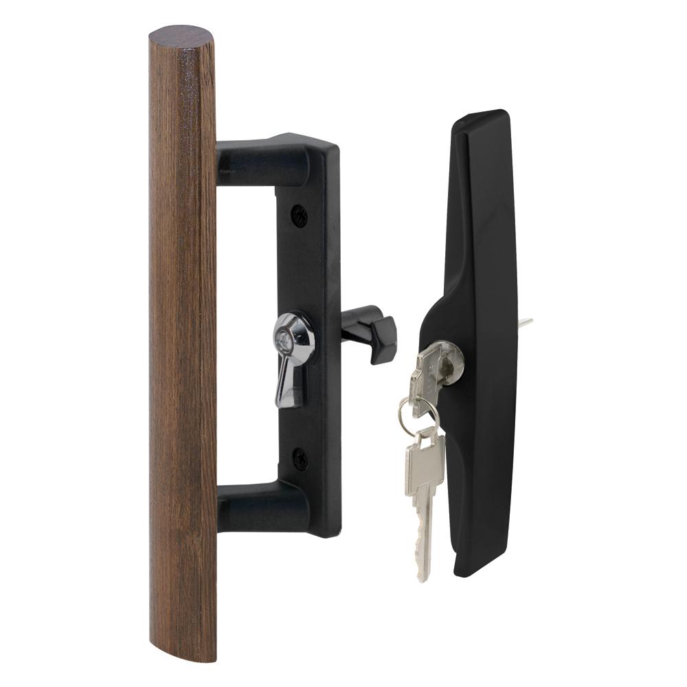 Black Sliding Door Locks Door Locks The Home Depot