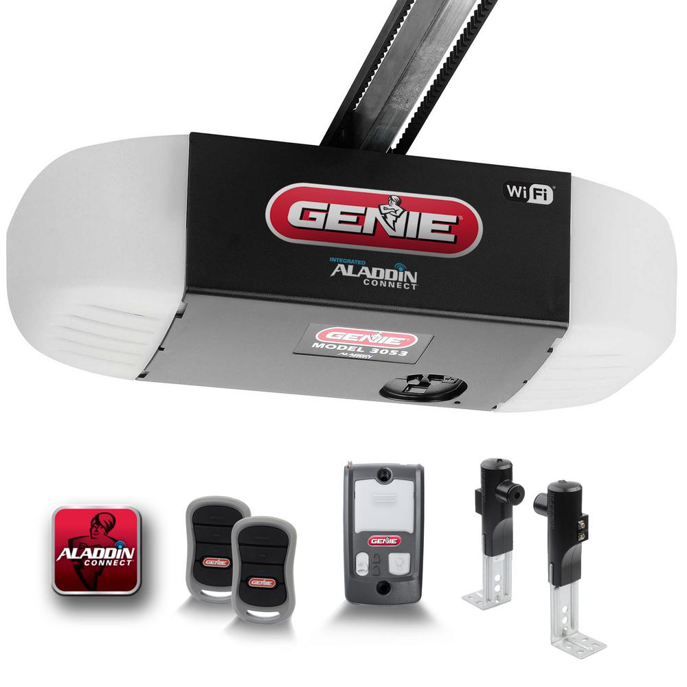 Genie SilentMax Connect 3/4 HPc UltraQuiet Belt Drive Smart Garage