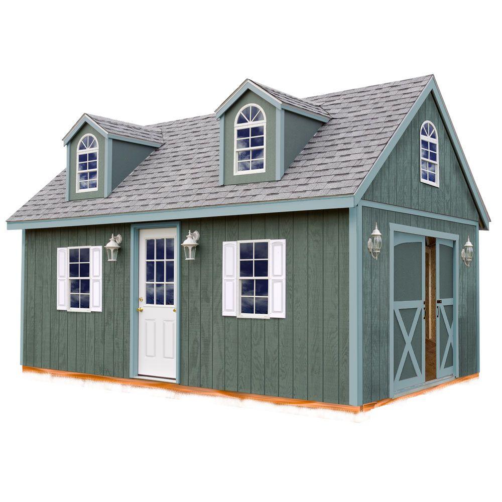 Best Barns Arlington 12 ft. x 16 ft. Wood Storage Shed Kit by Best Barns