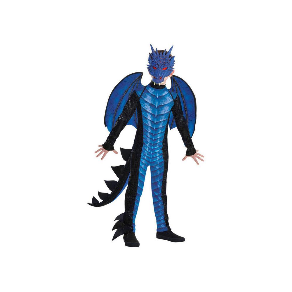 Hydra The 3 Headed Dragon Costume Halloween Fancy Dress