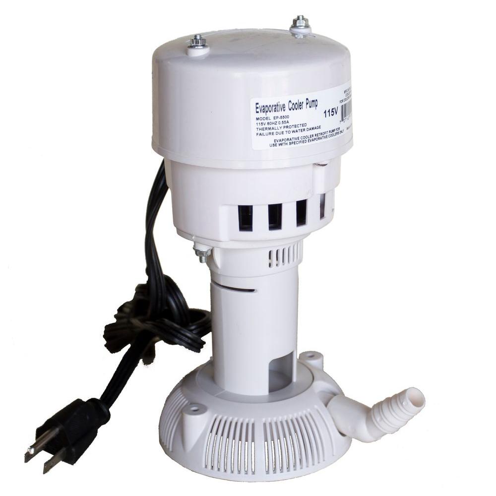 cooler pump hessaire parts evaporative cfm window swamp 120v 60hz volt overload 115v protection roof mount ac coolers evap accessories