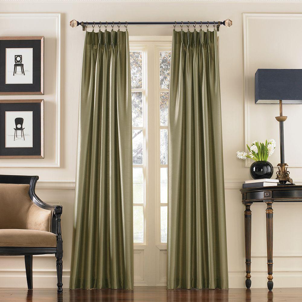 Peri Home Mercury Glass 35 In 66 In Steel Telescoping 3 4 In