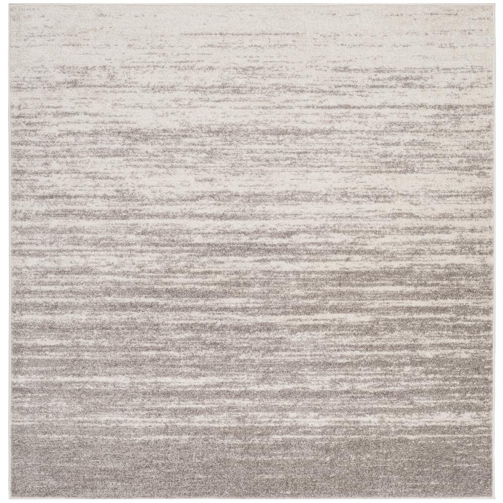 Safavieh Adirondack Light Gray/Gray 6 ft. x 6 ft. Square Area Rug