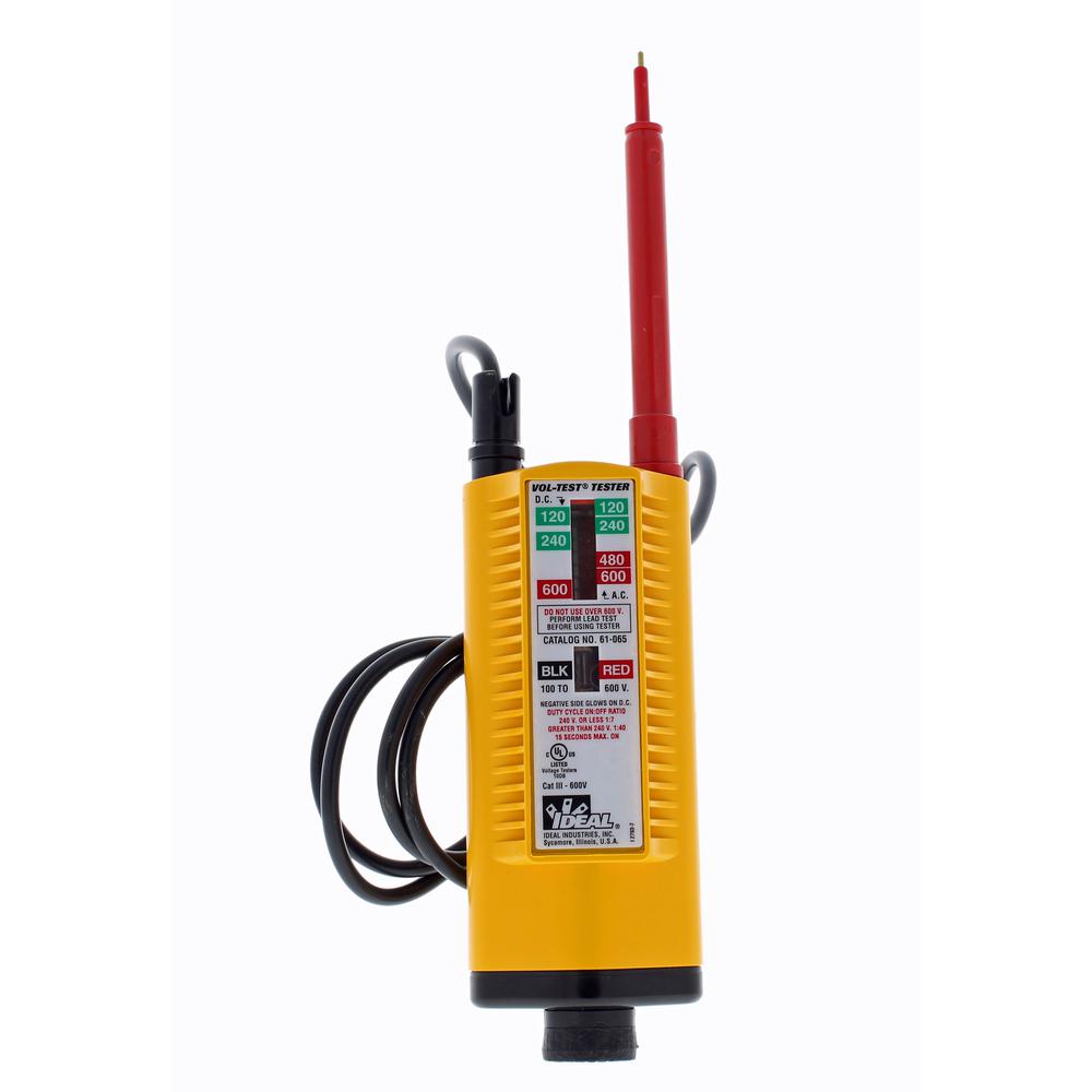 Ideal VolTest Voltage Tester61065 The Home Depot