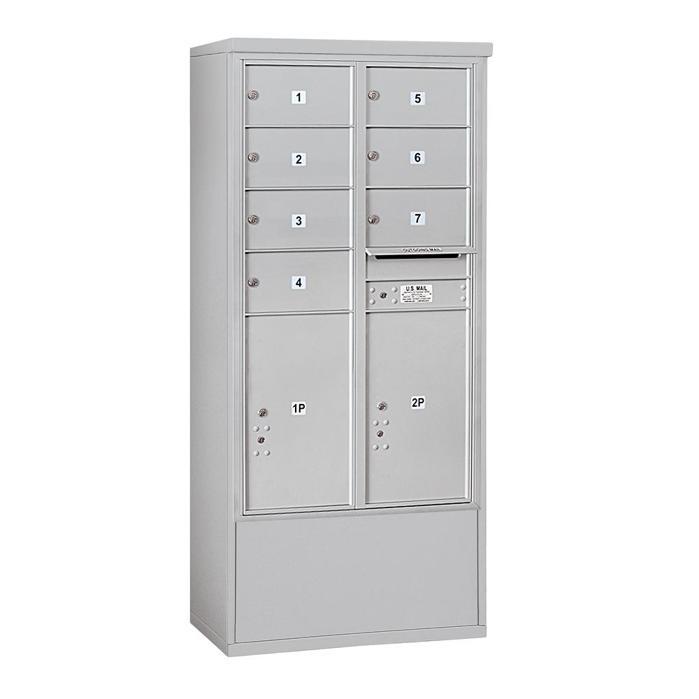 Florence 1570 Series 8Mailboxes, 1Outgoing, 4Parcel Lockers, Vital