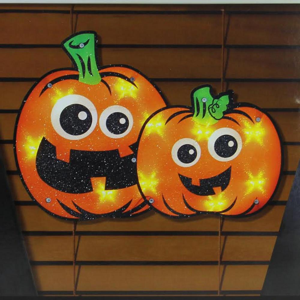 Northlight 11 5 In Lighted Jack O Lantern Pumpkin Window Jack O Lantern Pumpkin Window